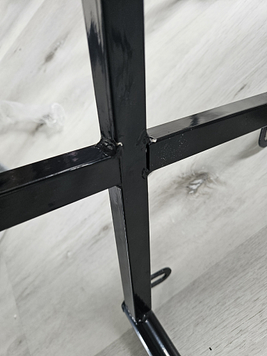 Стул на металлокаркасе Седа К латте / черный фото покупателя 126