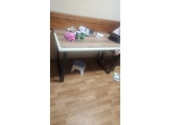 Стол Лота Лофт 140 25 мм черный матовый / бетон фото покупателя 892