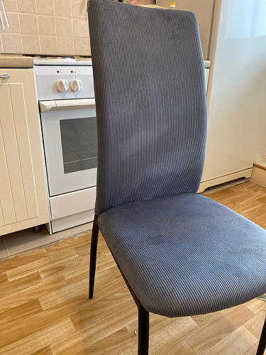 Стул на металлокаркасе Tod light purple / light blue / black фото покупателя 62