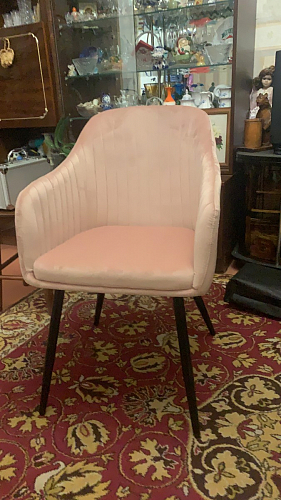 Стул на металлокаркасе Slam dark beige фото покупателя 110