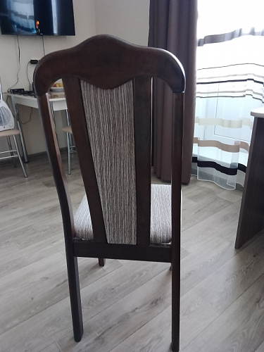 Стул деревянный Aron Soft dirty oak / beige фото покупателя 17