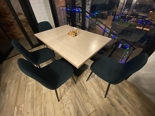 Стул на металлокаркасе Lilu 05 gray / white фото покупателя 22