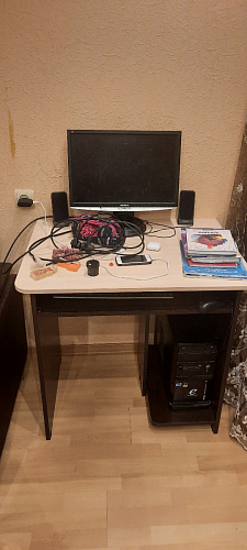 Компьютерный стол КСТ-21.1 белый фото покупателя 22