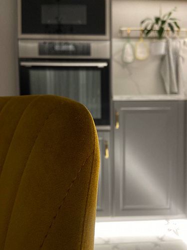 Стул на металлокаркасе Инклес дымчатый / черный глянец фото покупателя 20