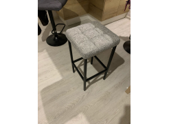 Барный стул Лофт кожзам d1 / черный матовый фото покупателя 120