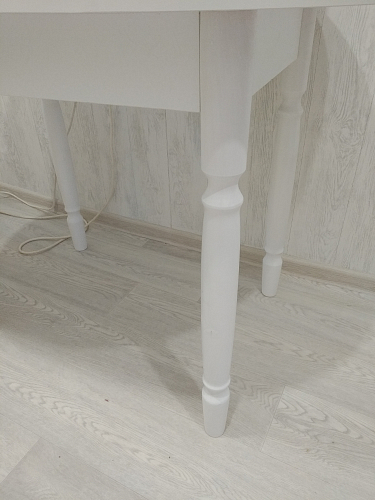 Стол деревянный Леттере белый фото покупателя 8