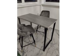 Барная стойка Дилан Лофт 120х40х90 бетон светлый фото покупателя 77