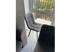 Стул Чилли 2 темно-серый  / черный фото покупателя 370