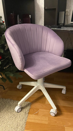 Компьютерное кресло Пард confetti silver серый / черный фото покупателя 246