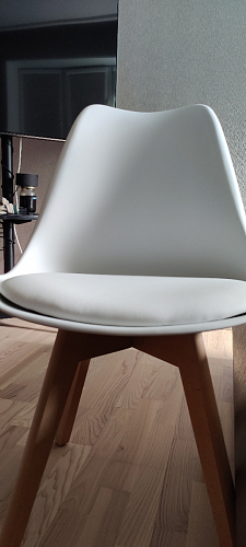 Стул Bonuss blue / wooden legs фото покупателя 174