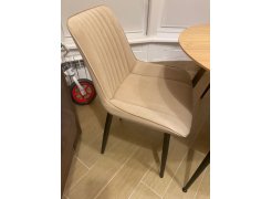 Стул на металлокаркасе Вейв светло-серый (hl 63) / 10К черный каркас фото покупателя 25