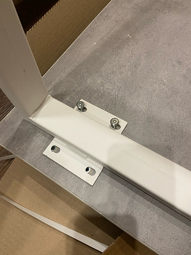 Деревянный стол Лота Лофт 140х80 черный матовый / бетон светлый фото покупателя 909