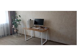 Деревянный стол Лота Лофт 120(160)х75 черный матовый / бетон светлый фото покупателя 131