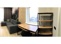 Письменный стол Леон Лофт бетон / черный матовый фото покупателя 44