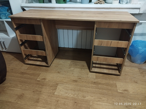 Письменный стол Элла ПС 02 белый / белый фото покупателя 13