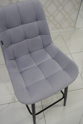 Барный стул Алст velutto 49 / черный из шоурума 1