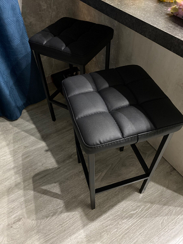 Барный стул Лофт катания лаванда / белый матовый фото покупателя 105