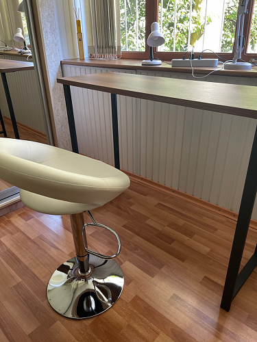 Барная стойка Дилан Лофт 120х50х90 бетон фото покупателя 71