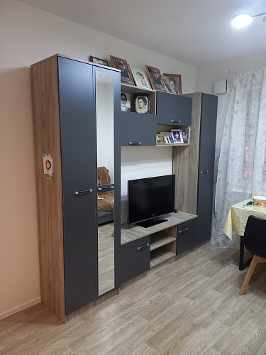 Готовая гостиная Бертелена дуб крафт серый / серый графит фото покупателя 86