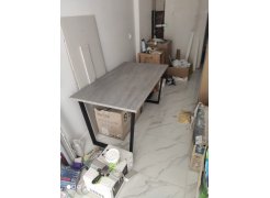 Стол Лота Лофт 120 25 мм сабия / черный матовый фото покупателя 274