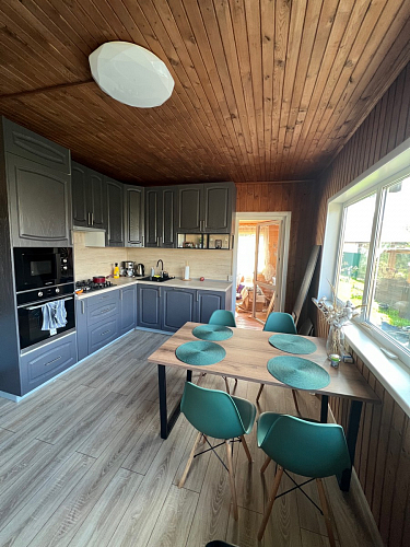 Стол раскладной Лота Лофт 120 25 мм юта / черный матовый фото покупателя 617