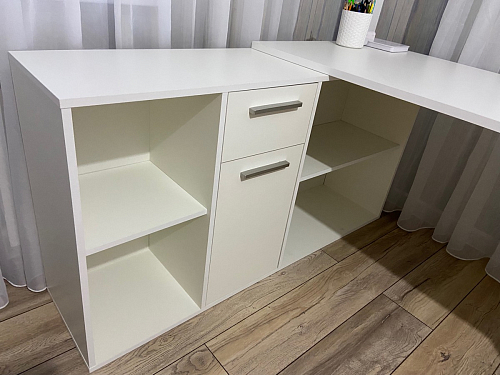 Письменный стол Лайт 03.245F белый гладкий 101 фото покупателя 201