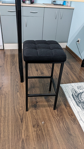 Барный стул Лофт линкольн белый / белый матовый фото покупателя 153