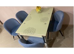 Стул на металлокаркасе Gabi green / black фото покупателя 97