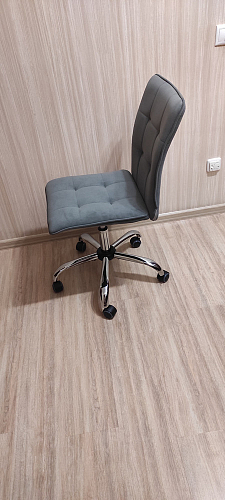 Компьютерное кресло One/Ван флок бежевый 7 фото покупателя 104