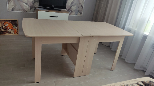 Стол обеденный раздвижной СтК7 венге фото покупателя 151