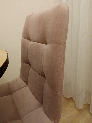 Стул на металлокаркасе Чилли светло-серый / белый каркас фото покупателя 671