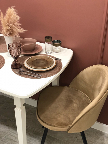 Стул на металлокаркасе Dodo khaki фото покупателя 9