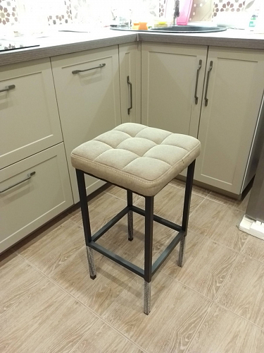 Барный стул Лофт катания лаванда / белый матовый фото покупателя 132