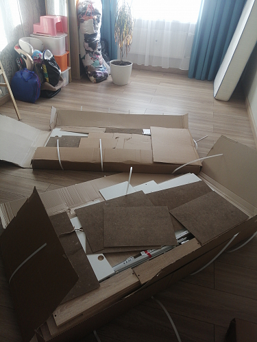 Компьютерный стол КС15 левый дуб сонома фото покупателя 5