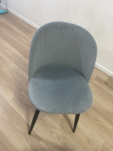 Стул на металлокаркасе Gabi 1 light purple / black фото покупателя 711