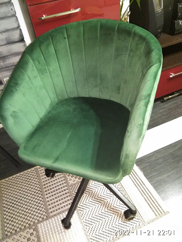 Компьютерное кресло Тибо сиреневый фото покупателя 57