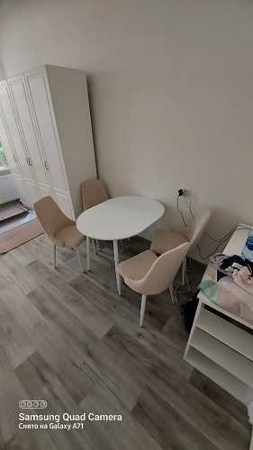 Стул на металлокаркасе Kora beige / black фото покупателя 160