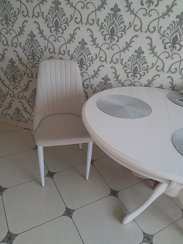 Стул на металлокаркасе Kora gray / black фото покупателя 50