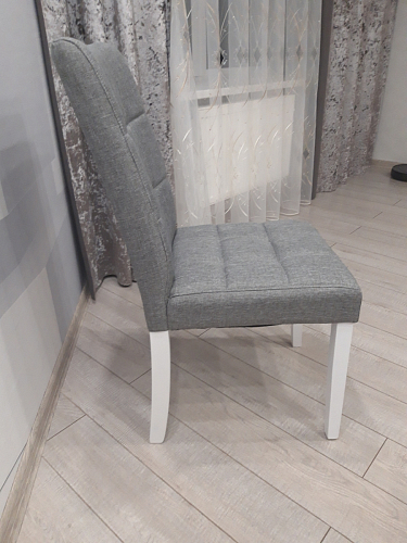 Стул Madina dark walnut / fabric grey фото покупателя 3