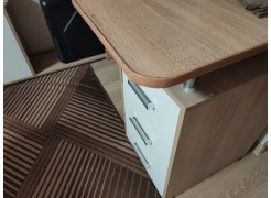 Стол компьютерный Джаз-15 белый правый фото покупателя 61