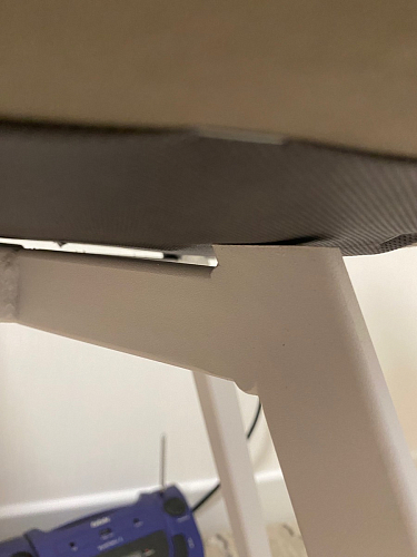 Стул на металлокаркасе Чилли К кирпичный / черный фото покупателя 332