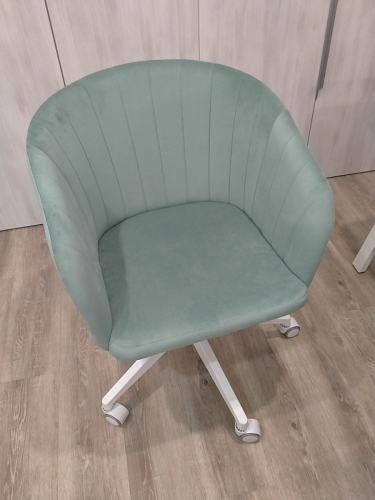 Компьютерное кресло Тибо confetti chocolate / белый фото покупателя 197