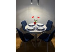 Стул на металлокаркасе Чилли розовый / черный каркас фото покупателя 615