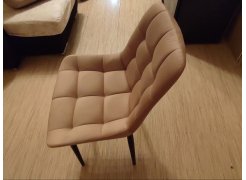 Стул на металлокаркасе Челси светло-серый / черный каркас фото покупателя 94