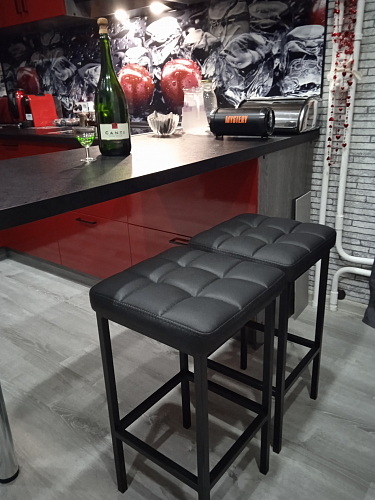 Барный стул Лофт катания минт / белый матовый фото покупателя 192