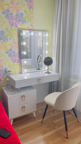 Стул на металлокаркасе Gabi gray / black фото покупателя 69