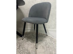 Стул на металлокаркасе Gabi 1 gray / black фото покупателя 801