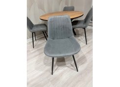 Стул на металлокаркасе Вейв темно-серый / черный фото покупателя 82