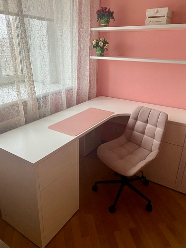 Компьютерное кресло Честер темно-серый / золото  - Уцененный экземпляр фото покупателя 29