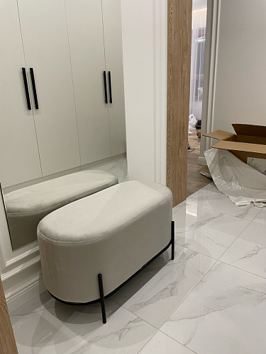 Пуф Duet-П white / black фото покупателя 5